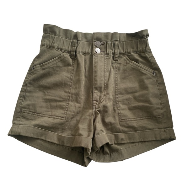 Express Women's High-Waisted Shorty Shorts - Picture 1 of 5